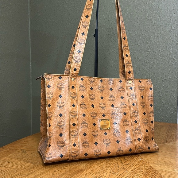 MCM Visetos Shopper Tote - Picture 1 of 16